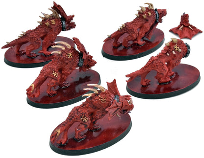 CHAOS DAEMONS 5 Flesh Hounds #8 Warhammer 40K 8602