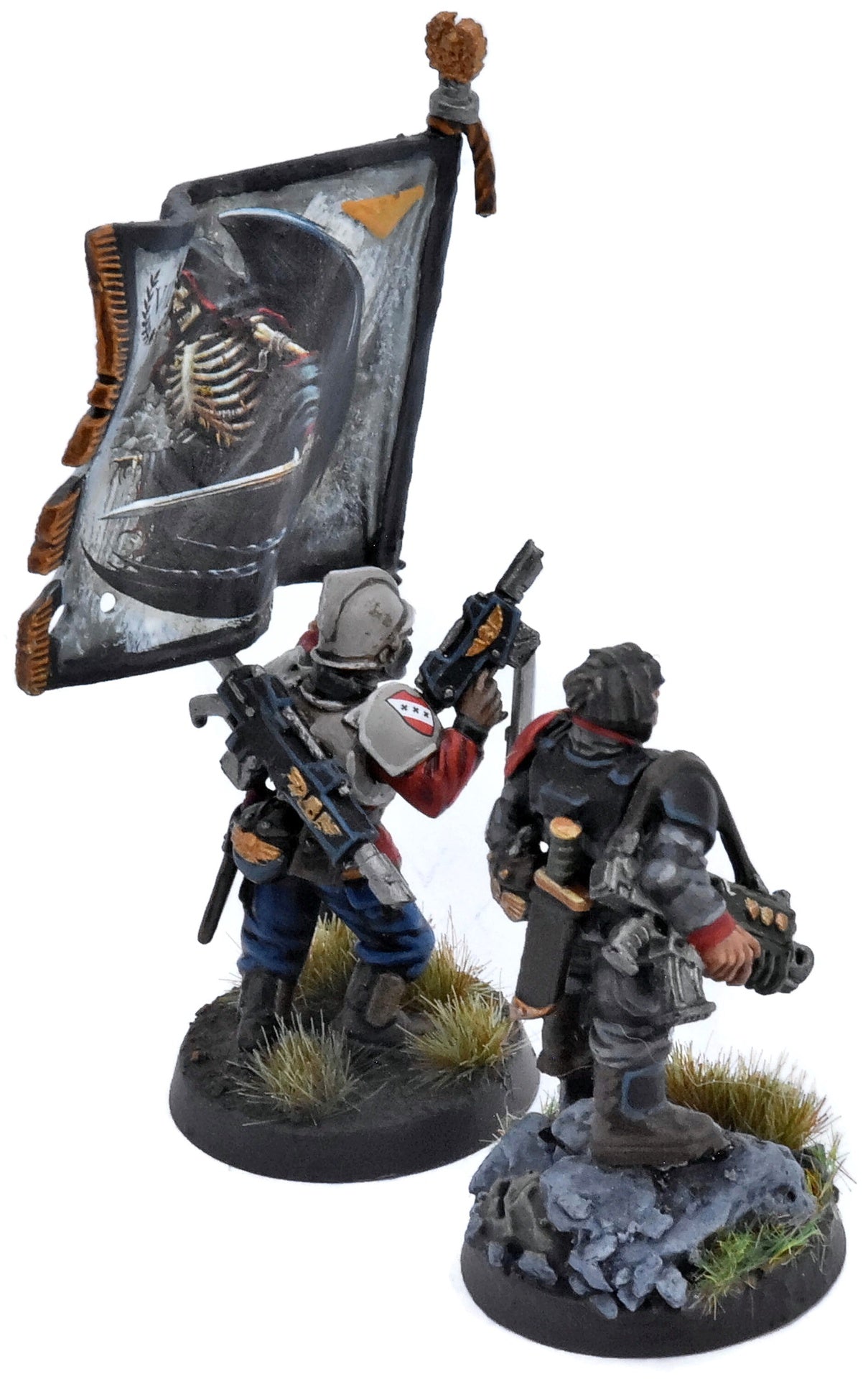 ASTRA MILITARUM 2 General Converted #1 PAINTED Warhammer 40K 3482
