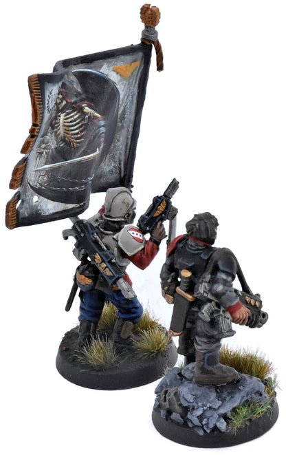 ASTRA MILITARUM 2 General Converted #1 PAINTED Warhammer 40K 3482