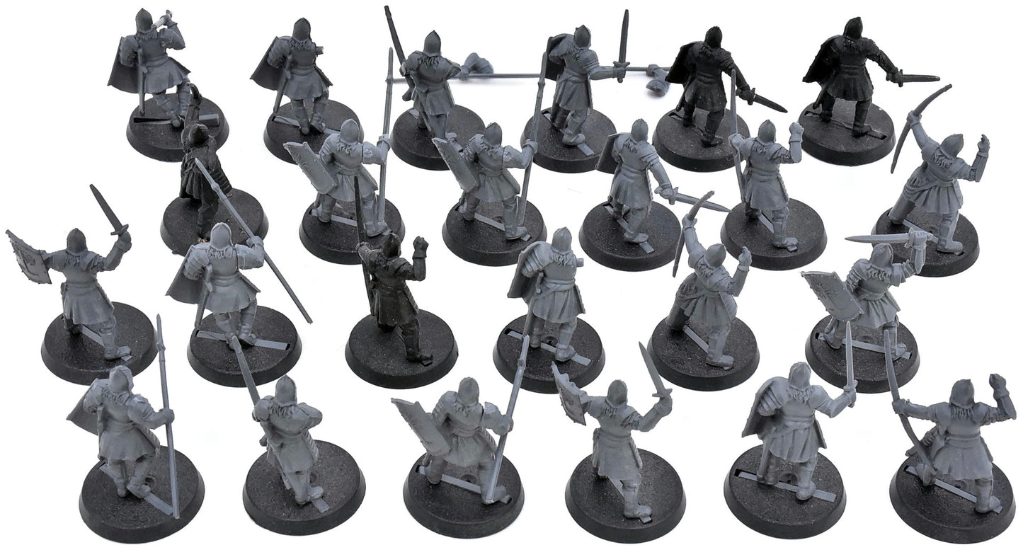 LOTR 24 Warriors Of Minas Tirith #1 Middle Earth Strategy 8626