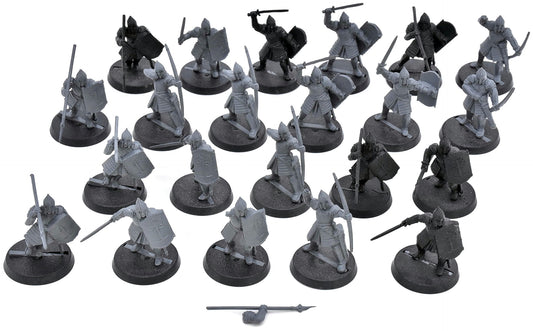 LOTR 22 Minas Tirith Warriors #1 Middle Earth Strategy Battle 8633