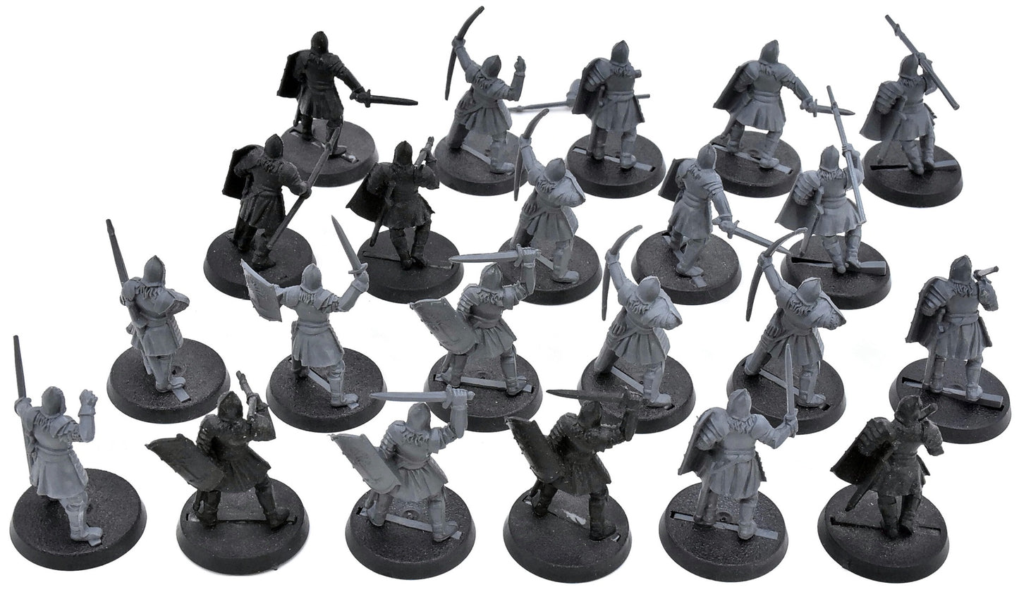 LOTR 22 Minas Tirith Warriors #1 Middle Earth Strategy Battle 8633