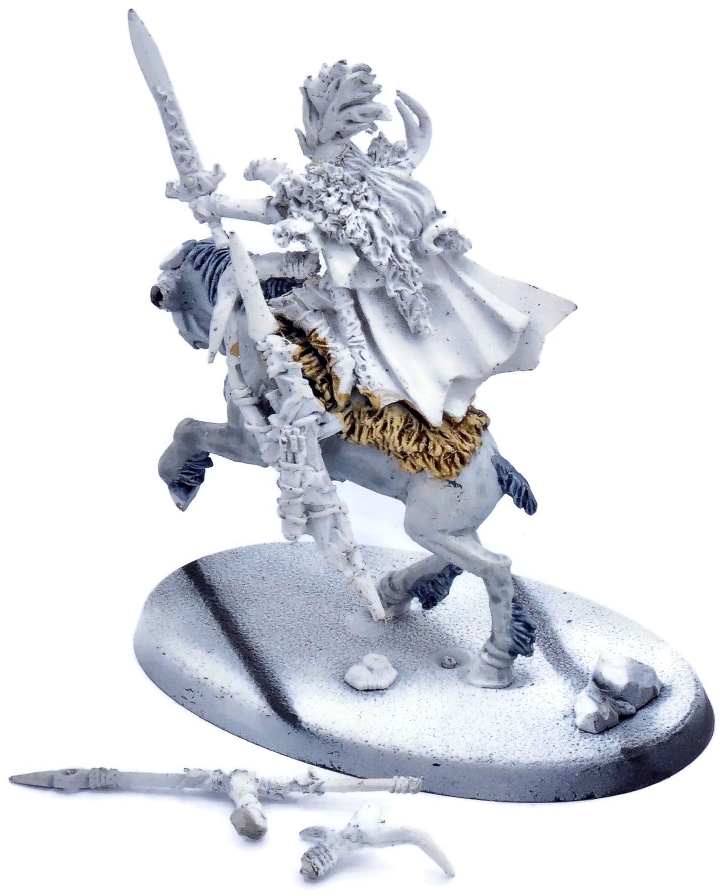 WOOD ELF REALMS Lord Mounted On ElK #1 METAL 3512