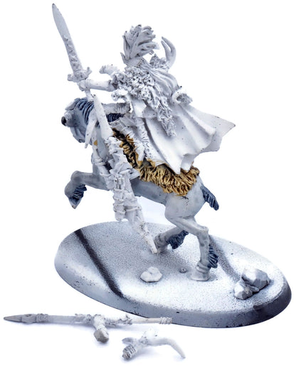 WOOD ELF REALMS Lord Mounted On ElK #1 METAL 3512