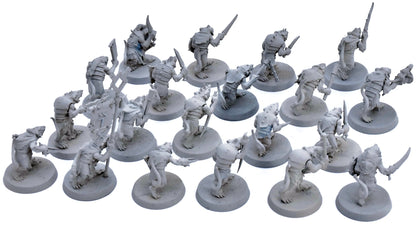 SKAVEN 20 Clanrats #2 Sigmar 3598