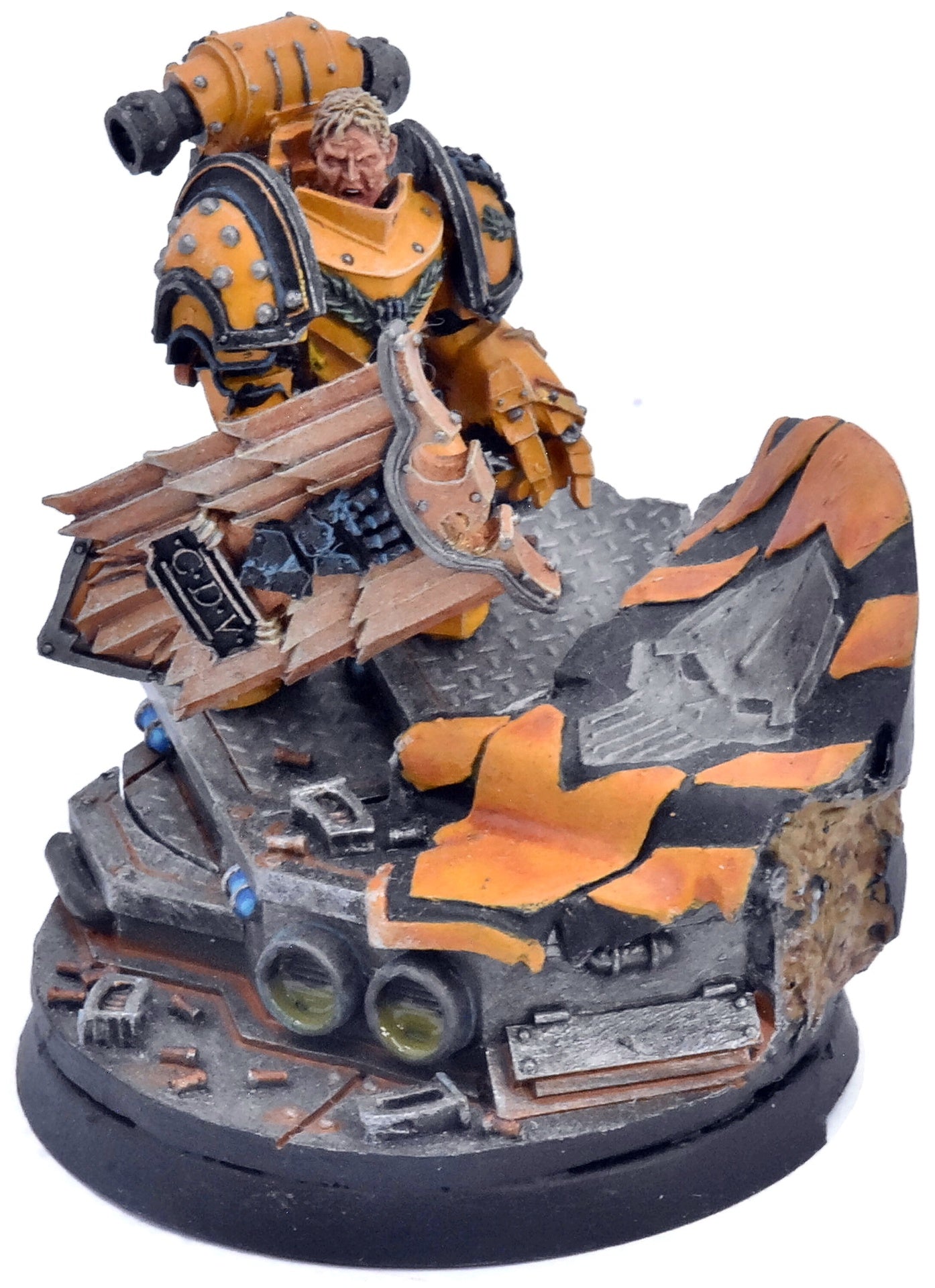 THE HORUS HERESY Alexis Polux The Crimson Fist #1 PRO PAINTED Imperial Fist 3611
