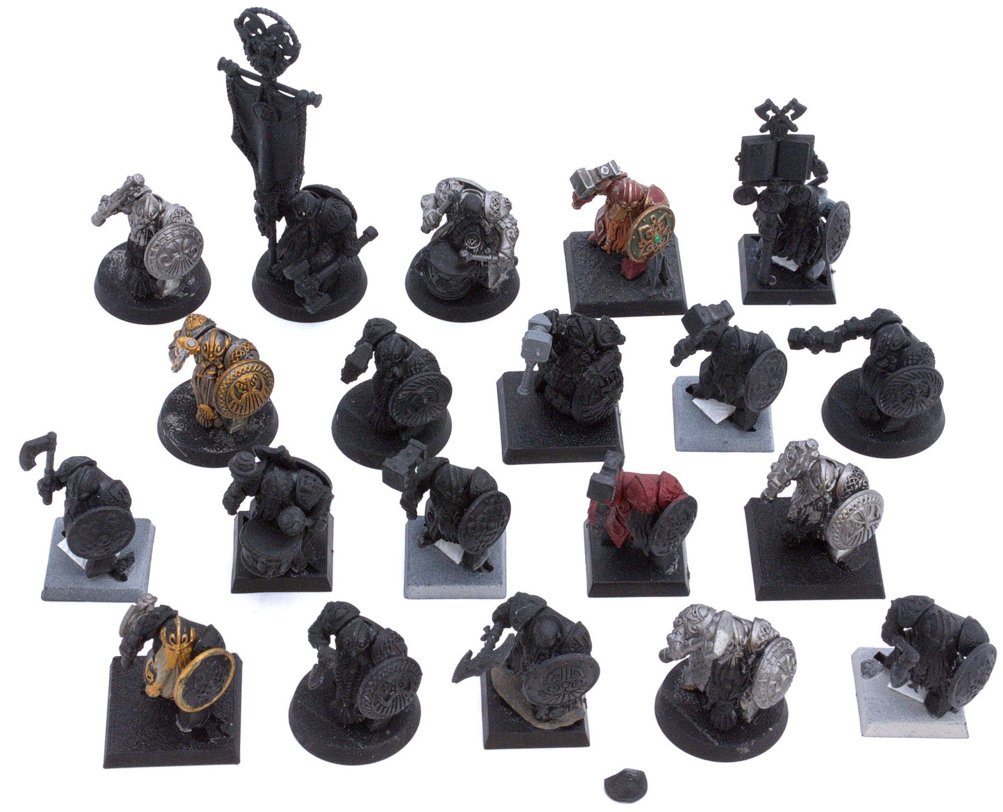 DWARFS 20 Dwarf Mountain Holds Dwarf Ironbreakers #1 Old World 9888