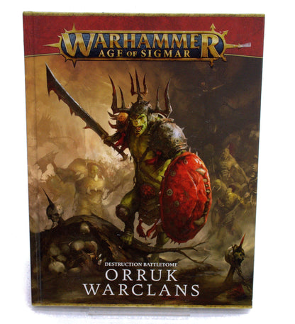 WARHAMMER SIGMAR Battletome Orruk Warclans (HB) (English) #1 GOOD Sigmar 9932
