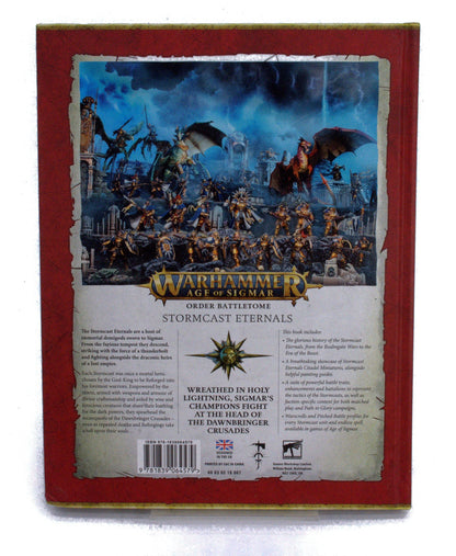 WARHAMMER SIGMAR Stormcast Eternals Battletome (HB) (ENG) #1 OK CONDITION 9949