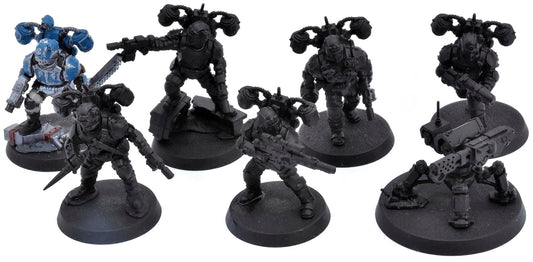 ASTRA MILITARUM 6 Tempestus Scions Aquillons + Turret #1 Warhammer 40K 3703