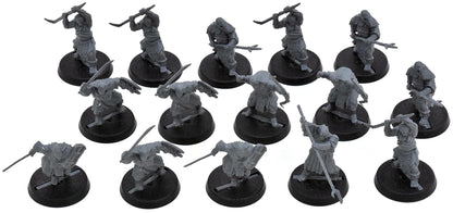 LOTR 15 Mordor Orcs #1 Middle Earth Strategy Battle Game 8817