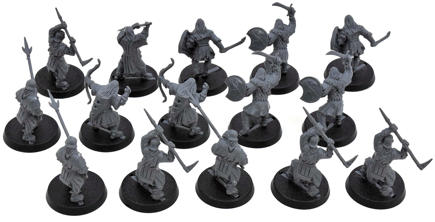 LOTR 15 Mordor Orcs #1 Middle Earth Strategy Battle Game 8817