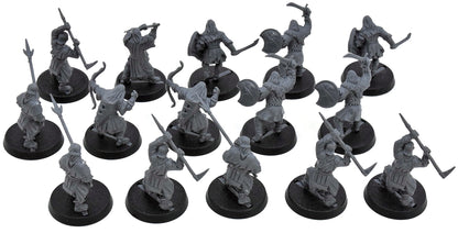 LOTR 15 Mordor Orcs #1 Middle Earth Strategy Battle Game 8817