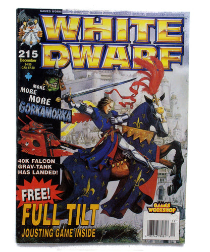 40K WARHAMMER White Dwarf 215 #1 DAMAGED Warhammer 40K Book 0006