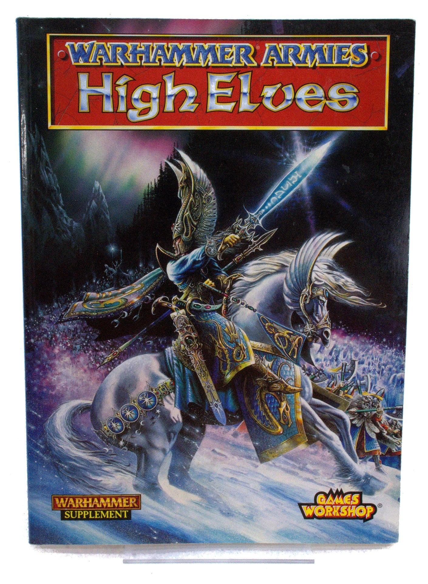 WARHAMMER FANTASY Armies High Elves #1 OK CONDITION codex Book 0013