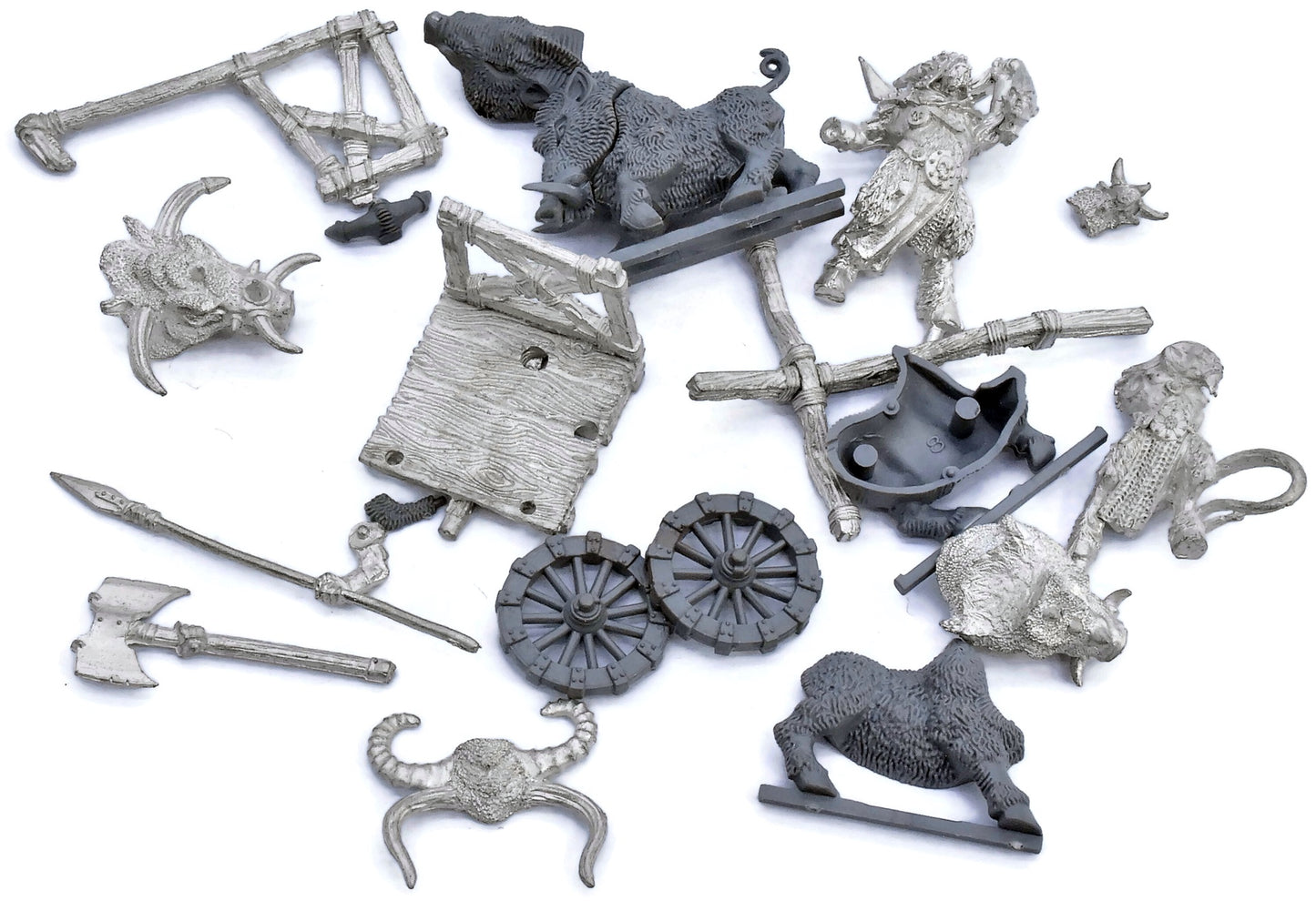 BEASTMEN BRAYHERDS Chariot #1 METAL 3741