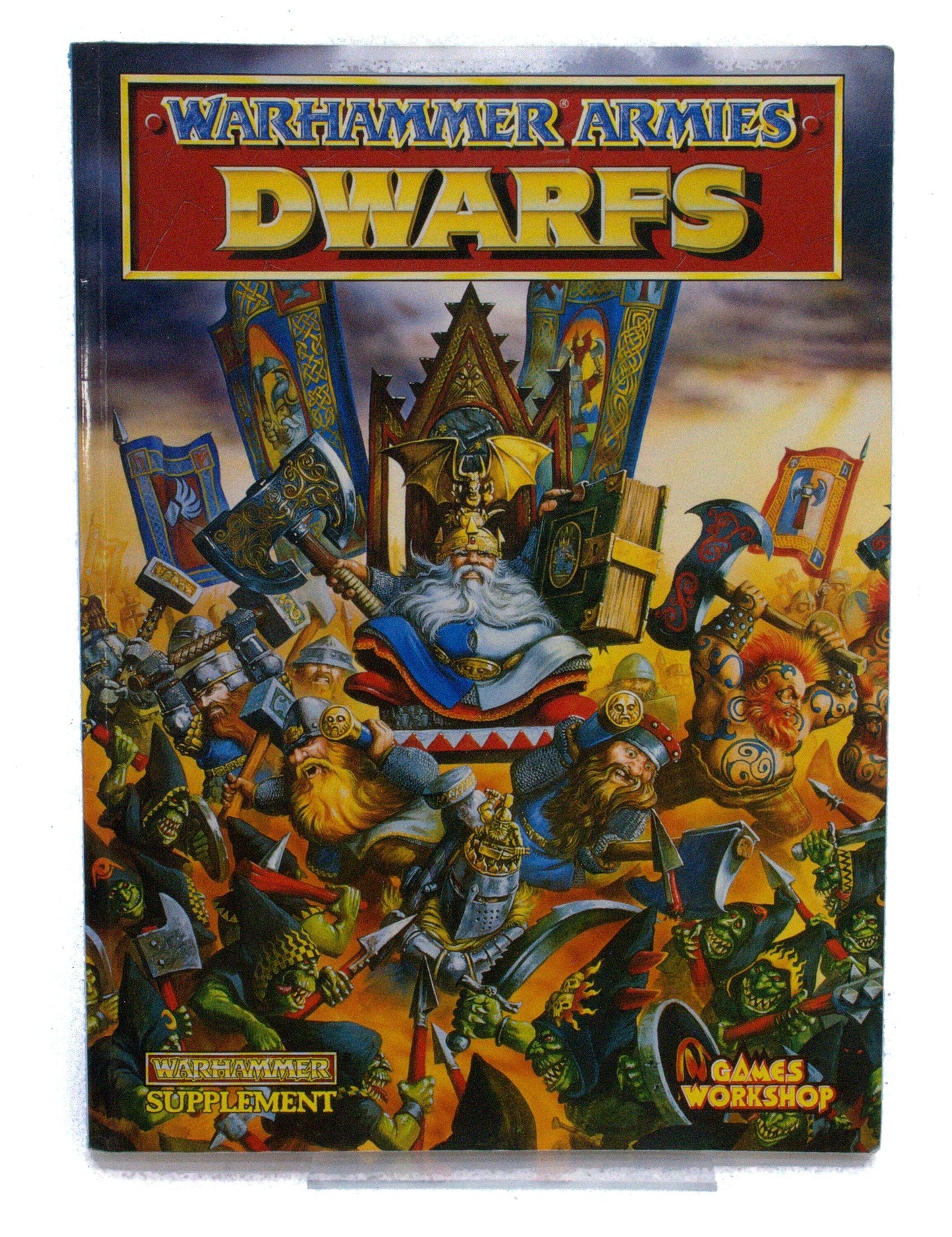WARHAMMER FANTASY Armies Dwarfs #1 OK CONDITION codex Book 0020