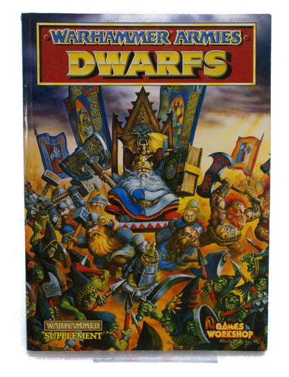 WARHAMMER FANTASY Armies Dwarfs #1 OK CONDITION codex Book 0020
