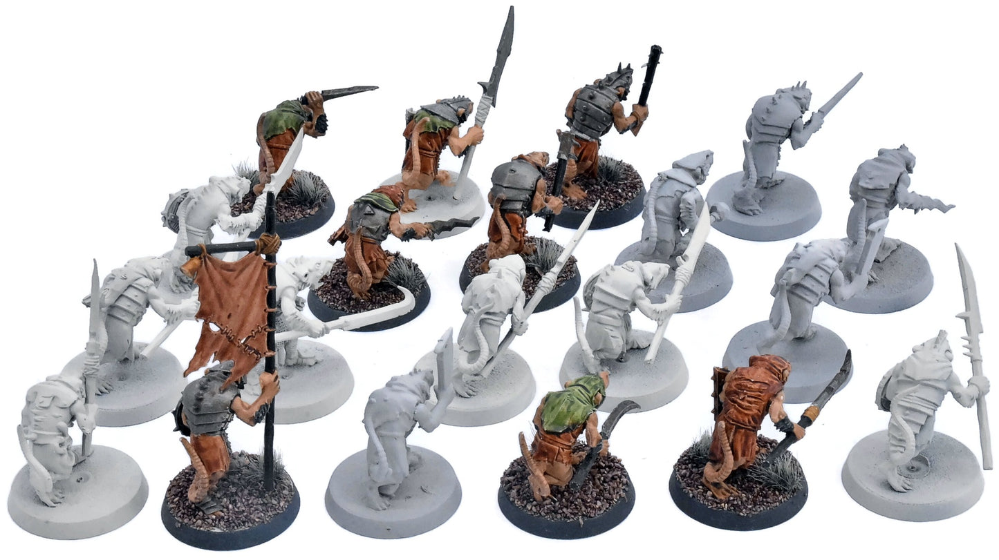 SKAVEN 20 Clanrats #1 Sigmar 3758