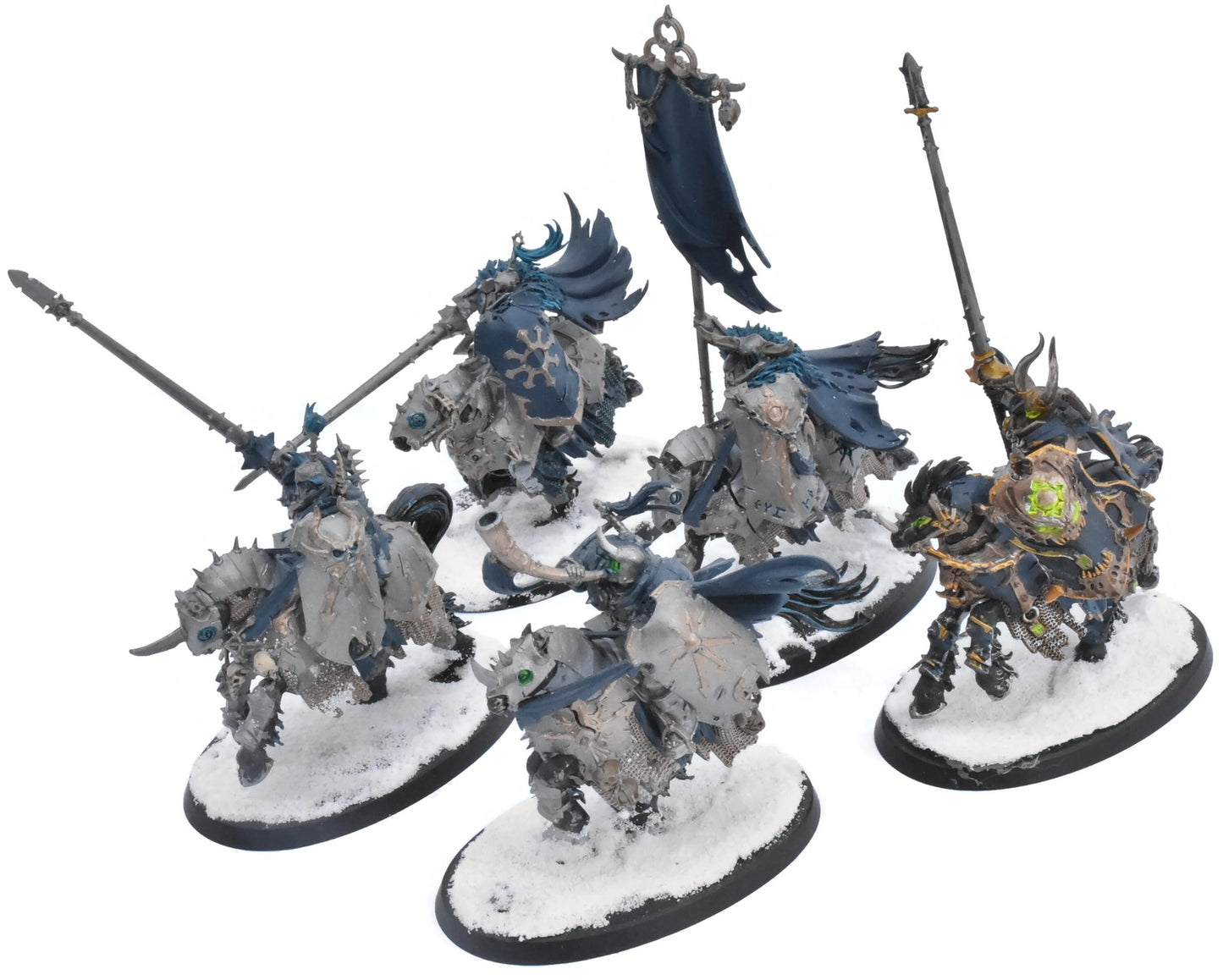 SLAVES TO DARKNESS 5 Chaos Knights #1 Sigmar 3765