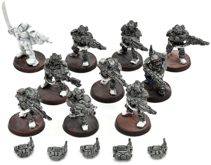 ASTRA MILITARUM 10 Kasrkin #1 METAL Warhammer 40K 8893