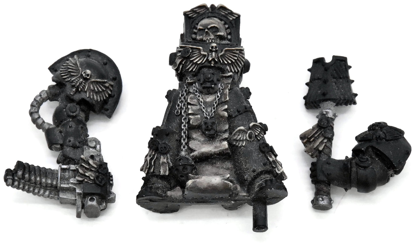 SPACE MARINES Chaplain In Terminator Armour #1 METAL Warhammer 40K 8909