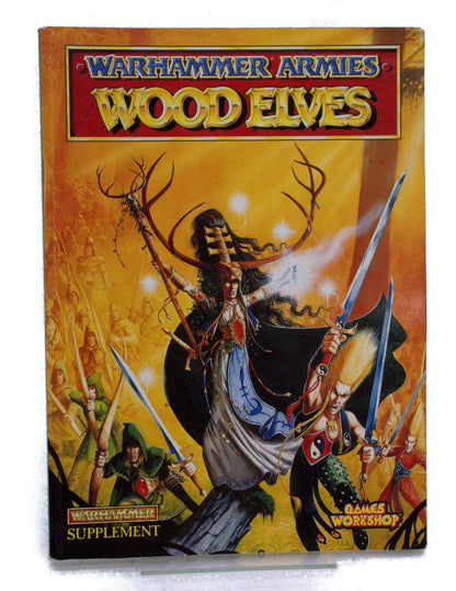 WARHAMMER FANTASY Armies Wood Elves #1 OK CONDITION codex Book 0082