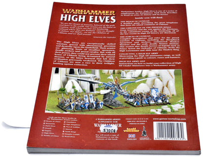 HIGH ELF REALMS Codex Supplement 2007 Edition #1 3819 Book Elves