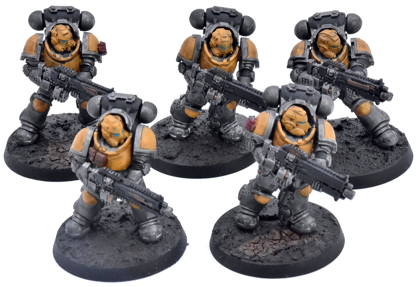 SPACE MARINES 5 Heavy Intercessors #1 Warhammer 40K 3826