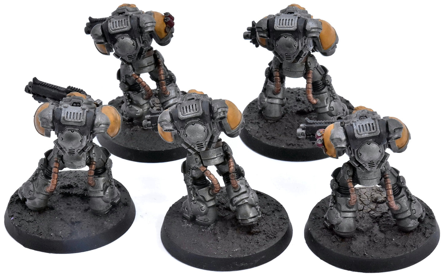 SPACE MARINES 5 Heavy Intercessors #1 Warhammer 40K 3826