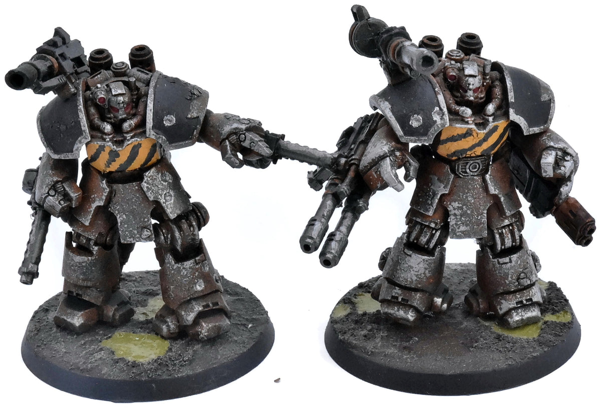 CHAOS SPACE MARINES 2 Obliterators #1 40K 3833 Converted