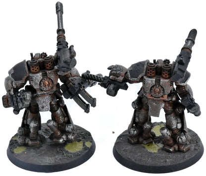 CHAOS SPACE MARINES 2 Obliterators #1 40K 3833 Converted
