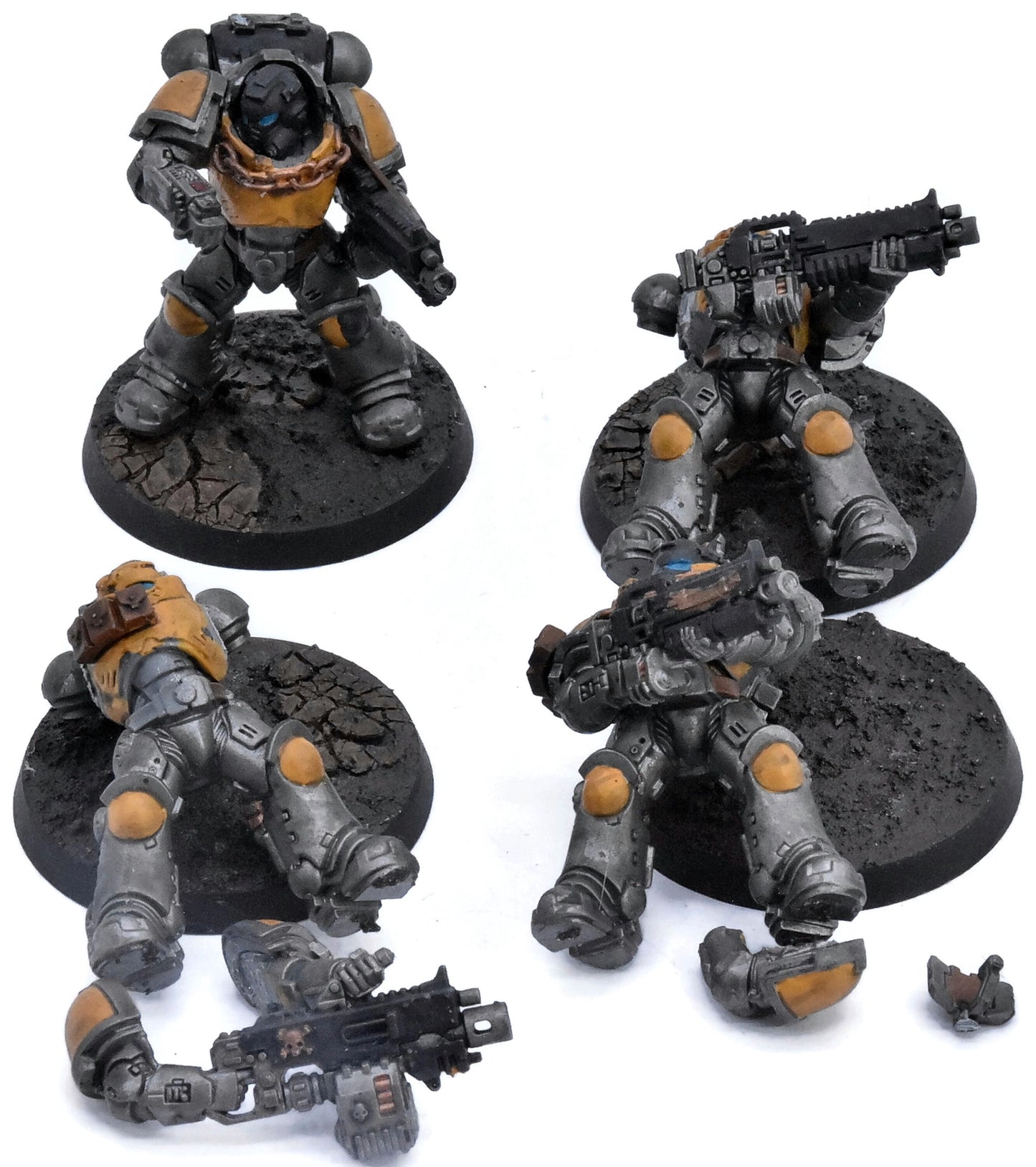 SPACE MARINES 4 Heavy Intercessors #2 Warhammer 40K 3840