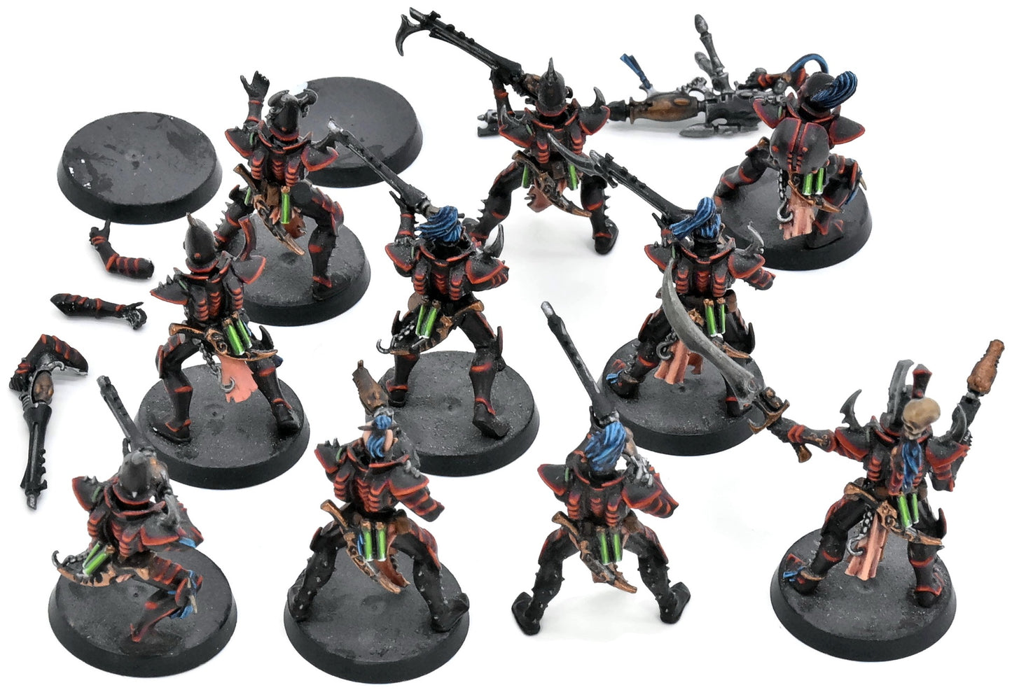 DRUKHARI 10 Kabalite Warriors #1 INCOMPLETE Warhammer 40K 8954
