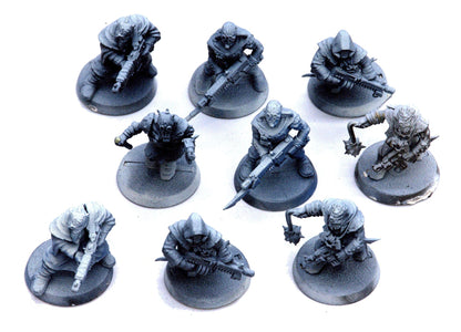 CHAOS SPACE MARINES 9 Chaos Cultists #1 Warhammer 40K 0143