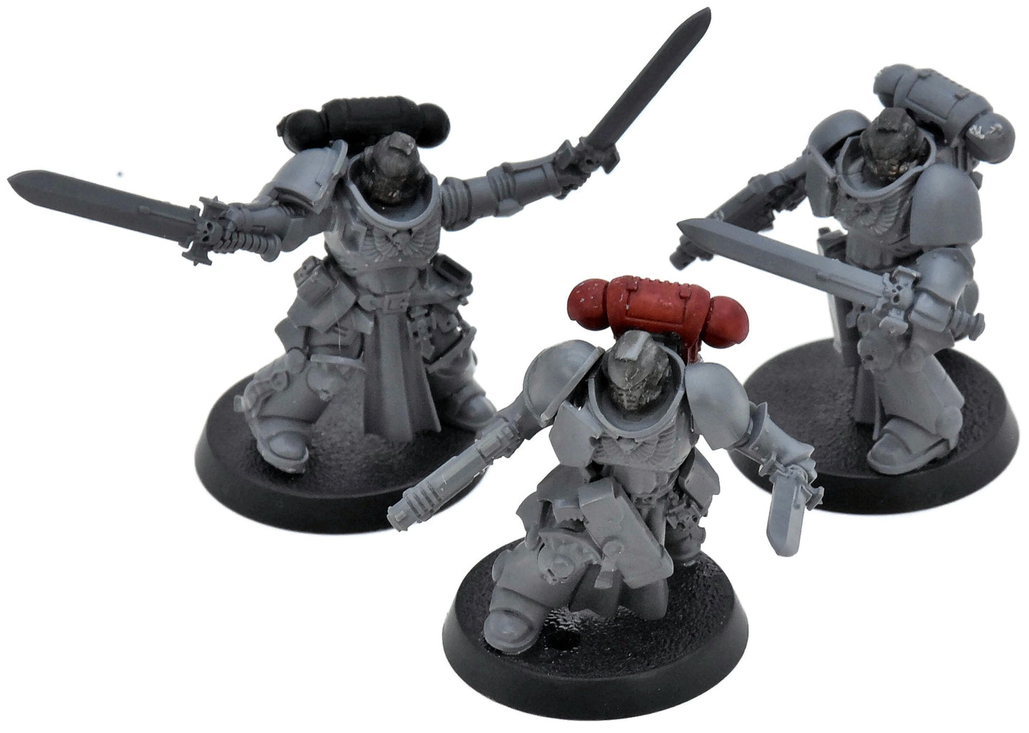 SPACE MARINES 3 Bladeguard Veterans #11  40K 9005 Converted intercessors