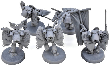 BLOOD ANGELS 5 Sanguinary Guard #1 Warhammer 40K 9036