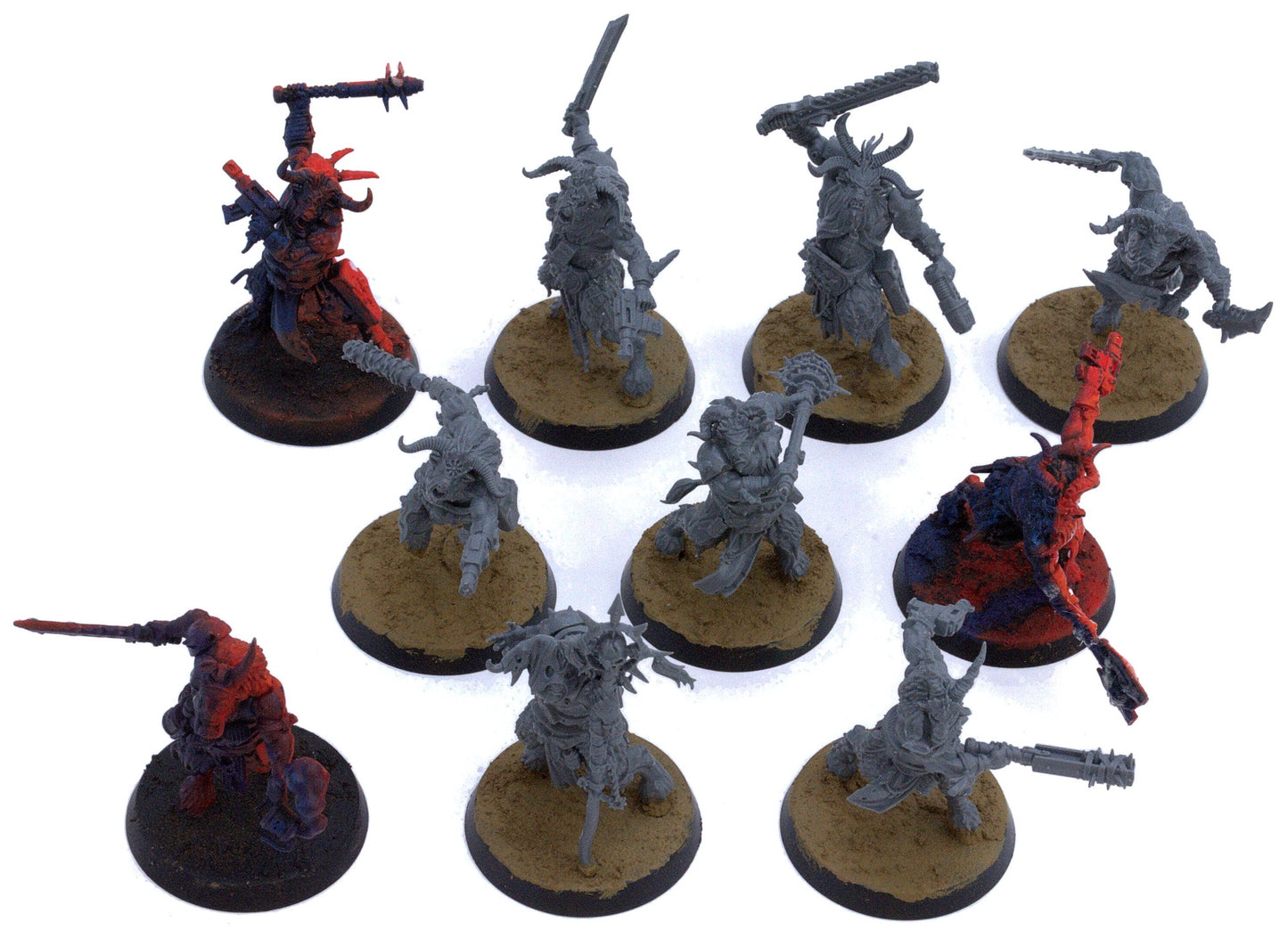 CHAOS SPACE MARINES 10 Fellgor Ravagers #1 Warhammer 40K 0273