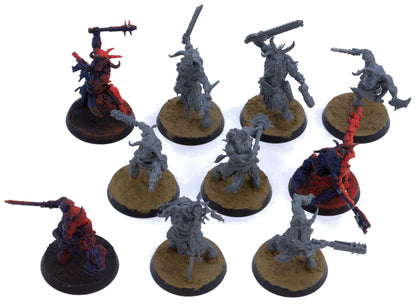 CHAOS SPACE MARINES 10 Fellgor Ravagers #1 Warhammer 40K 0273