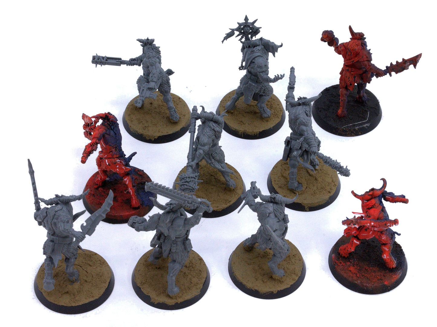 CHAOS SPACE MARINES 10 Fellgor Ravagers #1 Warhammer 40K 0273