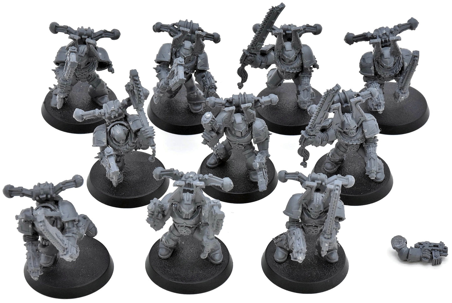 CHAOS SPACE MARINES 10 Khorne Berzerkers #1 Warhammer 40K World Eater 9135