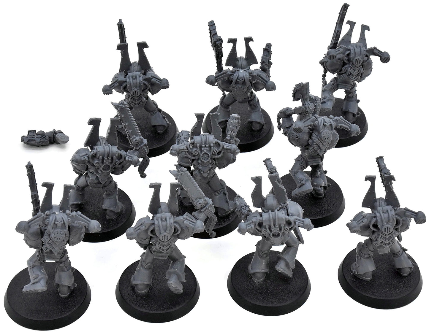 CHAOS SPACE MARINES 10 Khorne Berzerkers #1 Warhammer 40K World Eater 9135