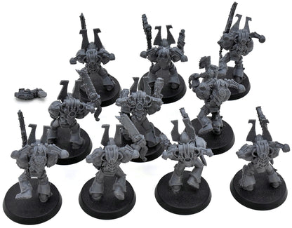 CHAOS SPACE MARINES 10 Khorne Berzerkers #1 Warhammer 40K World Eater 9135