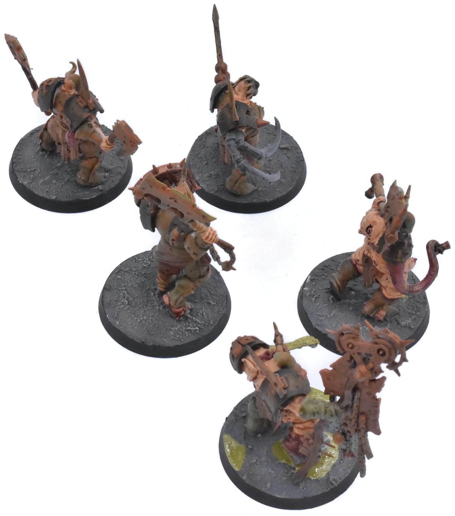 CHAOS DAEMONS 40K 5 Putrid Blightking #3 WELL PAINTED Warhammer 40K 4045