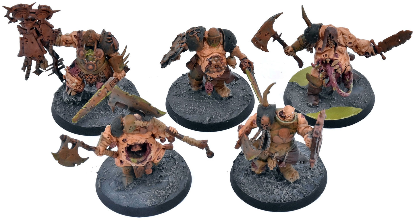 CHAOS DAEMONS 40K 5 Putrid Blightking #1 WELL PAINTED Warhammer 40K 4052