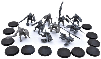 LIZARDMEN 10 Saurus Warriors #1 4120