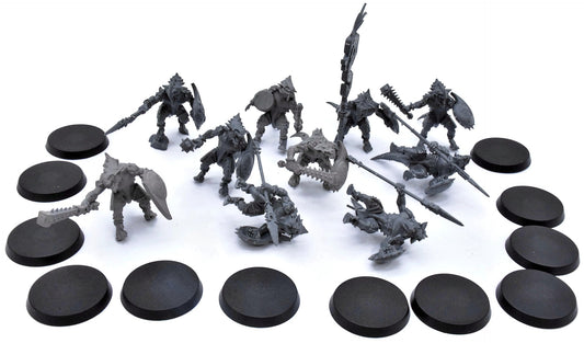 LIZARDMEN 10 Saurus Warriors #1 4120