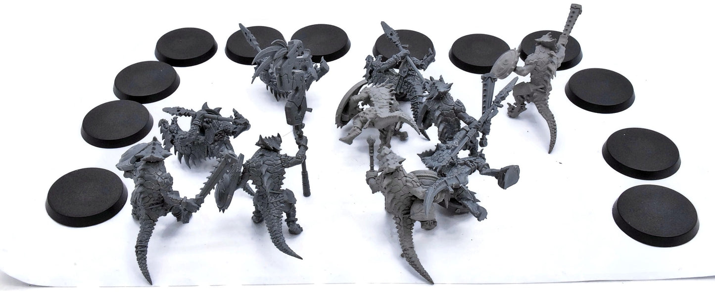 LIZARDMEN 10 Saurus Warriors #1 4120