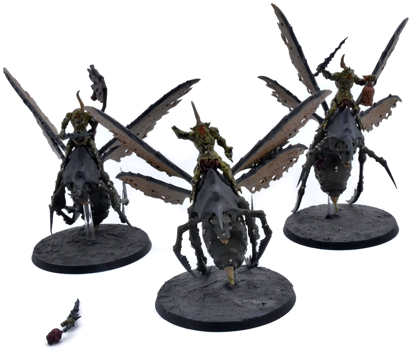 MAGGOTKIN OF NURGLE 3 Plague Drones Of Nurgle #3 Sigmar 4144
