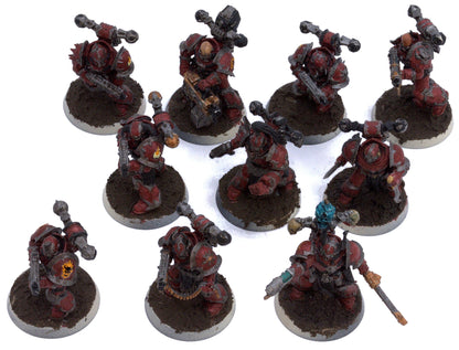 CHAOS SPACE MARINES 10 Legionaries #1 Warhammer 40K 0495